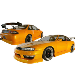 VSaero FRP BSPO Blister Wide Body Kit 8pc > Nissan 240SX (S14) 1997-1998 image - 1