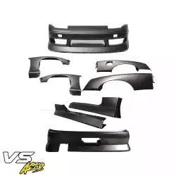 FRP BSPO Blister Wide Body Complete Kit 8pc > Nissan 240SX 1989-1994 > 3dr Hatch image - 2