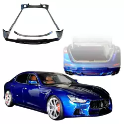 FRP WAL Body Kit 5pc /w Wing > Maserati Ghibli 2013-2017 image - 1