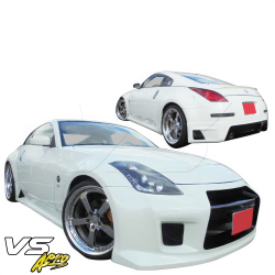 VSaero FRP WSPO Body Kit 4pc for Nissan 350Z (Z33) 2003-2008 image - 4