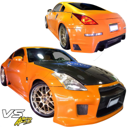 VSaero FRP WSPO Body Kit 4pc for Nissan 350Z (Z33) 2003-2008 image - 2
