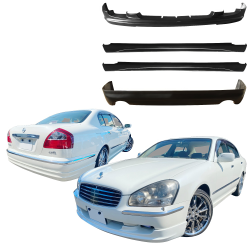 VSaero FRP WAL Body Kit 4pc for Infiniti Q45 F50 Cima 2002-2004 image - 5