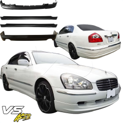 VSaero FRP WAL Body Kit 4pc for Infiniti Q45 F50 Cima 2002-2004 image - 7