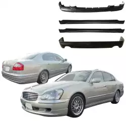 FRP WAL Body Kit 4pc > Infiniti Q45 F50 Cima 2002-2004 image - 1