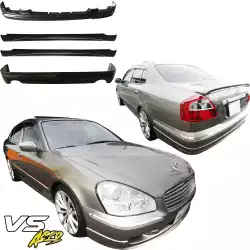 FRP WAL Body Kit 4pc > Infiniti Q45 F50 Cima 2002-2004 image - 3