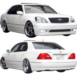 VSaero FRP JD Body Kit 4pc for Lexus LS430 UCF30 2001-2003 image - 2