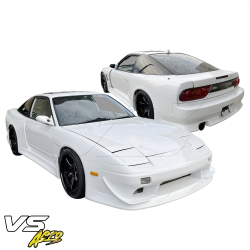 VSaero FRP VERT RIG Wide Body Kit 8pc for Nissan 240SX 1989-1994 > 3dr image - 5