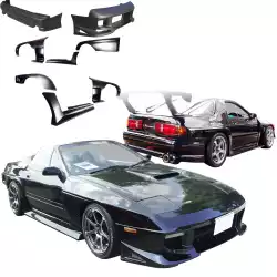 FRP RMAG Wide Body Kit 8pc > Mazda RX-7 (FC3S) 1986-1992 image - 1