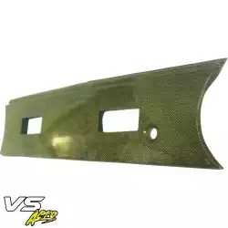 Carbon Yellow Black Twill Late Model Center Garnish Cover > Toyota MR2 (SW20) 1991-1995 image - 6