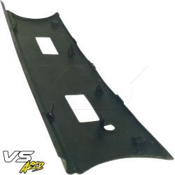 VSaero Carbon Yellow Black Twill Late Model Center Garnish Cover for Toyota MR2 (SW20) 1991-1995 image - 15