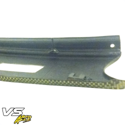 VSaero Carbon Yellow Black Twill Late Model Center Garnish Cover for Toyota MR2 (SW20) 1991-1995 image - 17