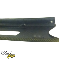 VSaero Carbon Yellow Black Twill Late Model Center Garnish Cover for Toyota MR2 (SW20) 1991-1995 image - 18
