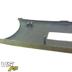 VSaero Carbon Yellow Black Twill Late Model Center Garnish Cover for Toyota MR2 (SW20) 1991-1995 image - 19