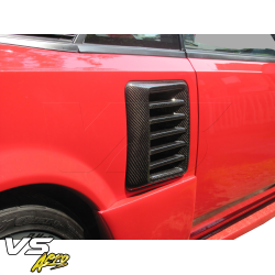 VSaero Carbon Fiber Supercharged Side Duct Scoop - DISCONTINUED for Toyota MR2 (AW11) 1985-1989 image - 30