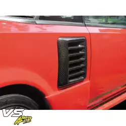 Carbon Fiber Supercharged Side Duct Scoop - DISCONTINUED > Toyota MR2 (AW11) 1985-1989 image - 33