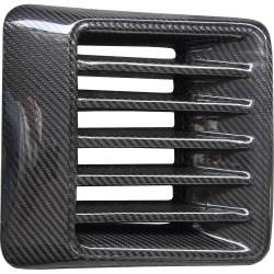 VSaero Carbon Fiber Supercharged Side Duct Scoop - DISCONTINUED for Toyota MR2 (AW11) 1985-1989 image - 1