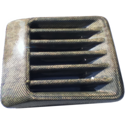 VSaero Carbon Fiber Supercharged Side Duct Scoop - DISCONTINUED for Toyota MR2 (AW11) 1985-1989 image - 1