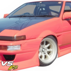 VSaero FRP ORI Wide Body Fenders (front) 20mm for Toyota Corolla (AE86) 1984-1987 > 2/3dr image - 4