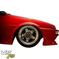 FRP ORI Wide Body Fenders (front) 20mm > Toyota Corolla (AE86) 1984-1987 > 2/3dr image - 22