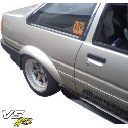 VSaero FRP ORI Wide Body Fender Flares (rear) 35mm for Toyota Corolla (AE86) 1984-1987 > 2/3dr image - 24