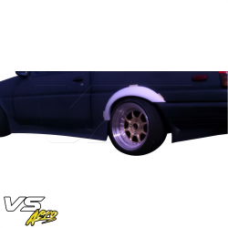 VSaero FRP ORI Wide Body Fender Flares (rear) 35mm for Toyota Corolla (AE86) 1984-1987 > 2/3dr image - 30