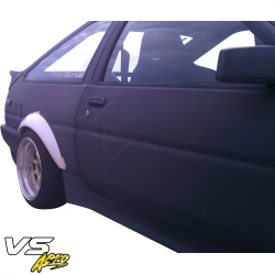 VSaero FRP ORI Wide Body Fender Flares (rear) 35mm for Toyota Corolla (AE86) 1984-1987 > 2/3dr image - 31