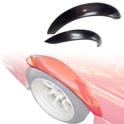 VSaero FRP ORI Wide Body Fender Flares (rear) 35mm for Toyota Corolla (AE86) 1984-1987 > 2/3dr image - 1