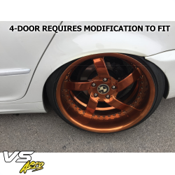 VSaero FRP M3 Style Wide Body Fender Flares (rear) for BMW 325Ci 330Ci (E46) 1999-2005 > 2dr Coupe image - 22