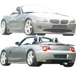 VSaero FRP HAMA Body Kit 4pc for BMW Z4 (E85) 2003-2005 image - 2