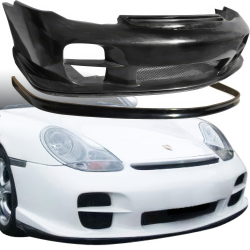 VSaero FRP GT2 Front Bumper w Lip for Porsche 911 (996) 1999-2001 image - 22