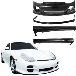 VSaero FRP GT2 Body Kit 3pc for Porsche 911 (996) 1999-2001 image - 3