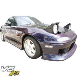 VSaero FRP DUC Front Bumper for Mazda Miata MX-5 (NA) 1990-1997 image - 9