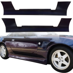 VSaero FRP DUC Side Skirts for Mazda Miata MX-5 (NA) 1990-1997 image - 1