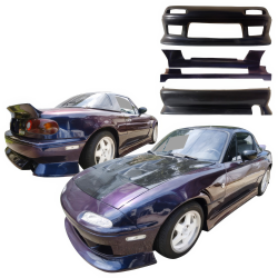 VSaero FRP DUC Body Kit 4pc for Mazda Miata MX-5 (NA) 1990-1997 image - 1