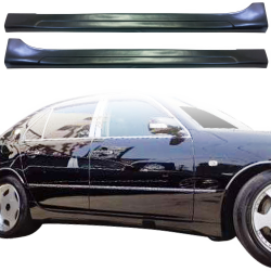 VSaero FRP WAL Side Skirts for Lexus LS430 UCF30 2001-2003 image - 1