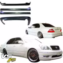 FRP WAL Body Kit 4pc > Lexus LS430 UCF30 2001-2003 image - 5