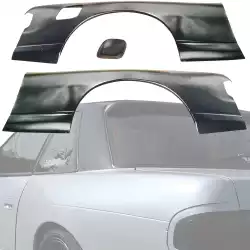 FRP MSPO Wide Body Fenders (rear) w Gas Cap 50mm > Nissan Silvia (S13) 1989-1994 > 2dr Coupe image - 18