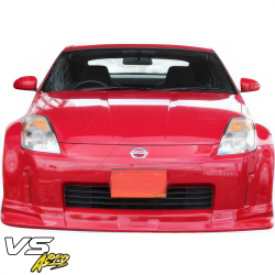 VSaero FRP CWE Front Lip Valance for Nissan 350Z (Z33) 2003-2005 image - 3