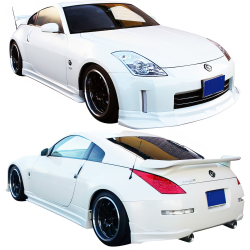 VSaero FRP CWE Body Kit 4pc for Nissan 350Z (Z33) 2003-2005 image - 2