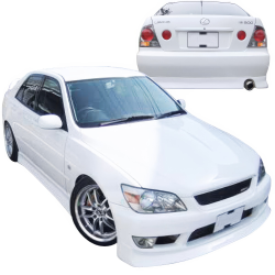 VSaero FRP VERT Body Kit 4pc for Lexus IS300 SXE10 2000-2005 image - 2