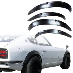 VSaero FRP DAT Wide Body Fender Flares 4pc for Datsun 240Z (S30) 1970-1973 > 2/4 Seater image - 21