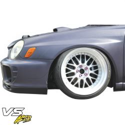 VSaero FRP LSPO WRC Wide Body Fenders 7pc for Subaru Impreza WRX 2002-2003 > 4dr Sedan image - 7