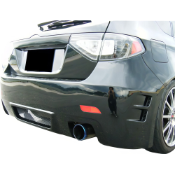 VSaero FRP CSPE Rear Bumper for Subaru WRX Sti 2008-2014 > 5dr image - 1