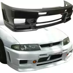 FRP NISM 400R Front Bumper > Nissan Skyline (R33) GTS 1995-1998 > 2/4dr image - 26