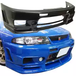 FRP NISM 400R Front Bumper > Nissan Skyline (R33) GTS 1995-1998 > 2/4dr image - 1