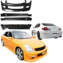 FRP TRUS Body Kit 4pc > Infiniti G35 Sedan 2003-2004 > 4dr Sedan image - 1