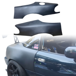 VSaero FRP ARIO Wide Body Fenders (rear) 23mm for Mazda Miata MX-5 (NA) 1990-1997 image - 1