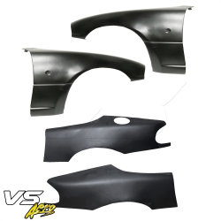 VSaero FRP ARIO Wide Body 18/23mm Fenders Set 4pc for Mazda Miata MX-5 (NA) 1990-1997 image - 2