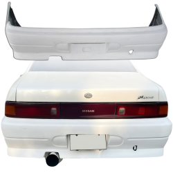 VSaero FRP TB Rear Bumper for Nissan Cefiro A31 1988-1993 image - 4