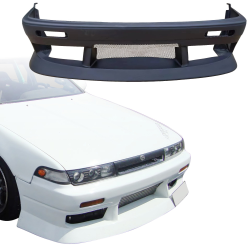 VSaero FRP URA Front Bumper for Nissan Cefiro (A31) 1988-1993 image - 18